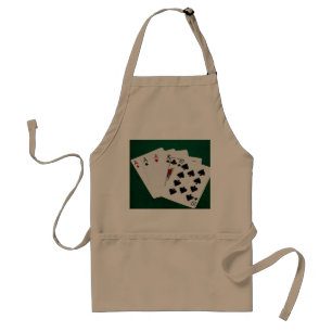 Poker Hands - Three Of A Kind - Ace Standard Apron
