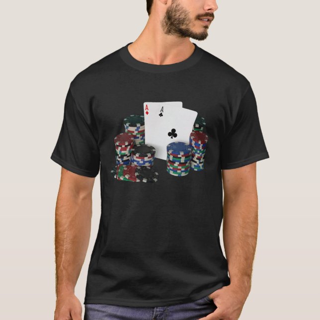 Poker Image T-Shirt (Front)