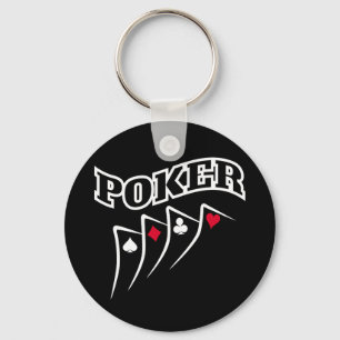 Poker Keychain