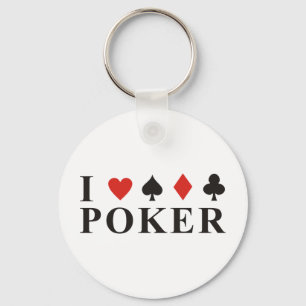 Poker Keychain