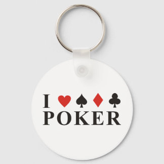 Poker Keychain