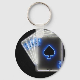 Poker Keychain