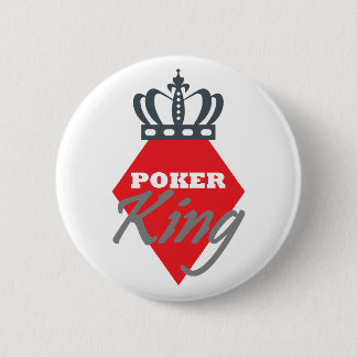 Poker King - diamond 2 Inch Round Button