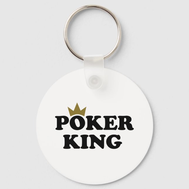 Poker king keychain (Front)