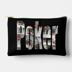 Poker Logo Made With Queens, Accessory Pouch