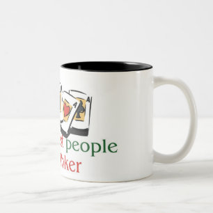 Poker Lover's two tone mug