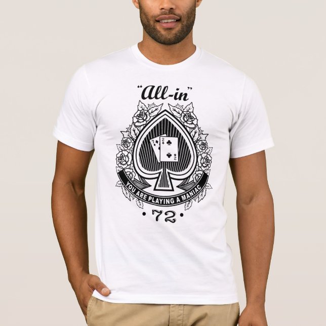 Poker Maniac T-Shirt (Front)