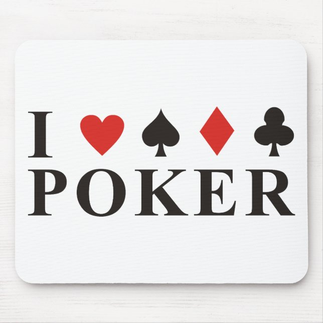 Poker Mouse Pad (Front)