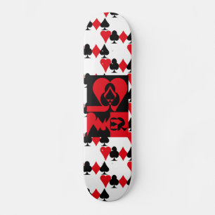 POKER NEW ORIGINAL pixelat by Masanser Skateboard