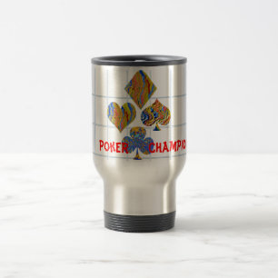 POKER Night Championship Travel Mug