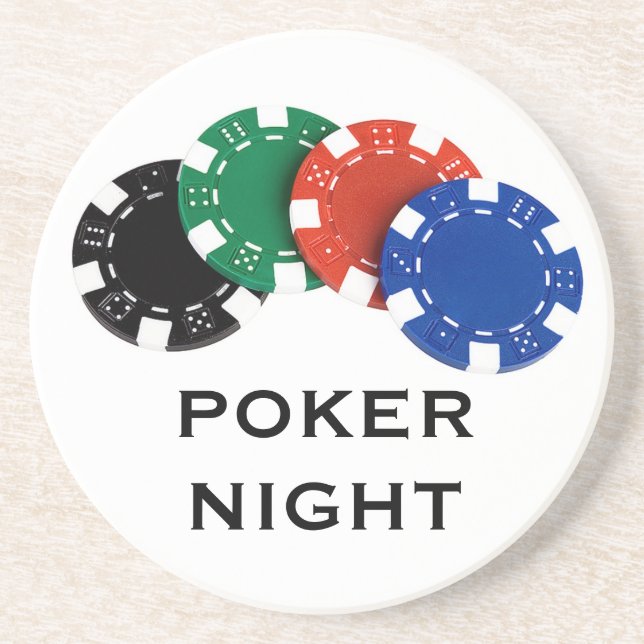 Poker Night coasters (Front)