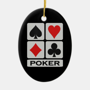 Poker ornament