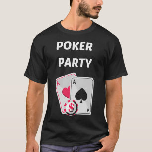Poker Party Card Game T-Shirt