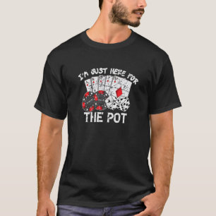 Poker Player Gamble Casino Cards Bet Texas Hold Em T-Shirt