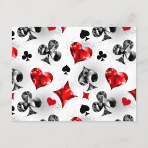Poker Player Gambler Playing Card Suits Las Vegas