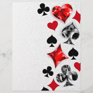 Poker Player Gambler Playing Card Suits Las Vegas