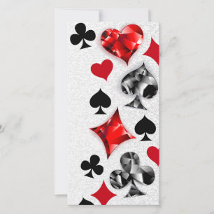 Poker Player Gambler Playing Card Suits Las Vegas