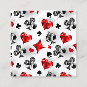 Poker Player Gambler Playing Card Suits Las Vegas
