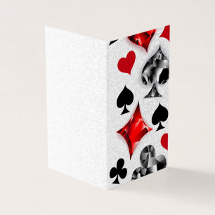 Poker Player Gambler Playing Card Suits Las Vegas
