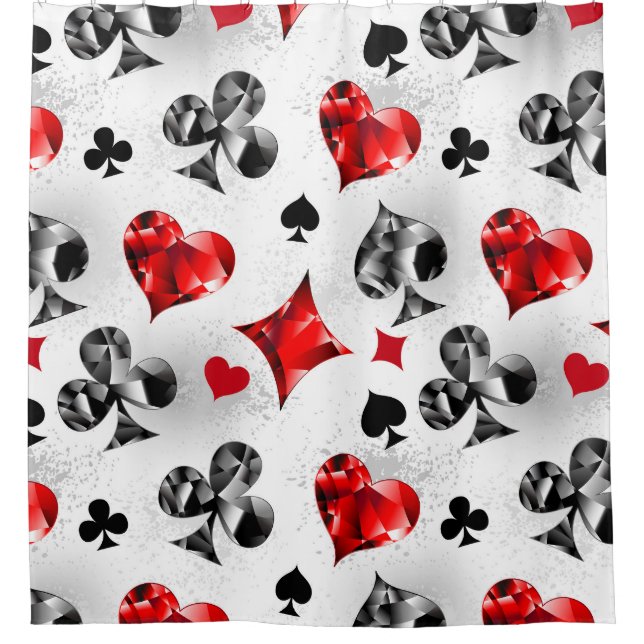 Poker Player Gambler Playing Card Suits Las Vegas (Front)