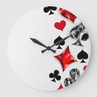 Poker Player Gambler Playing Card Suits Las Vegas