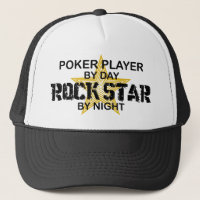 Poker Player Rock Star by Night