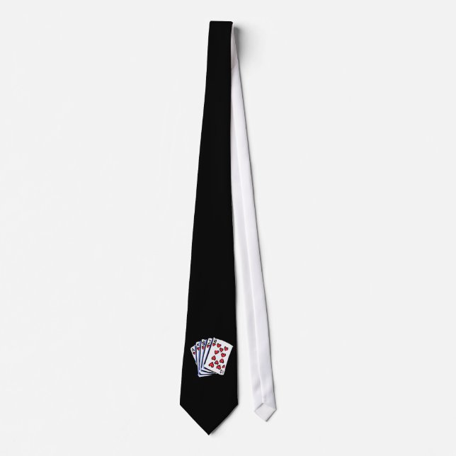 poker player tie (Front)
