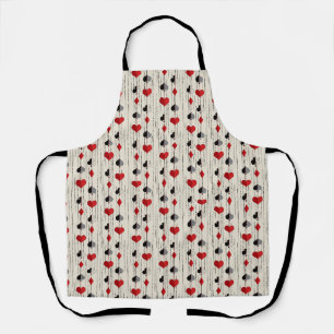 Poker Playing Card Symbols Apron