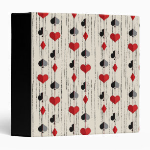 Poker Playing Card Symbols Binder