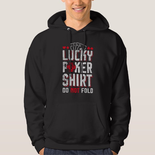 Poker PokerFace Pokertunier All In Hoodie (Front)
