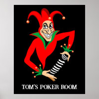 Poker Poster - Personnalisable - Poker Joker