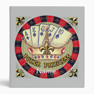 Poker Princess binder