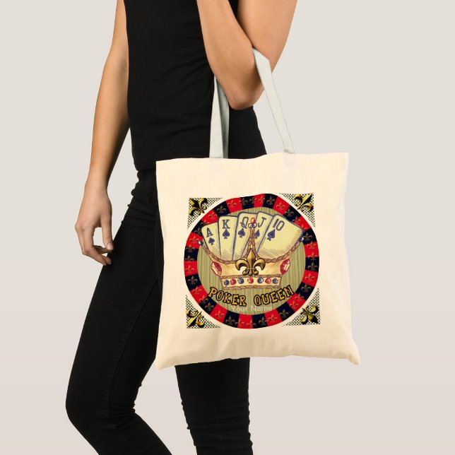 Poker Queen sac fourre-tout (Devant (produit))