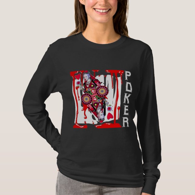 POKER QUEEN T-Shirt (Front)