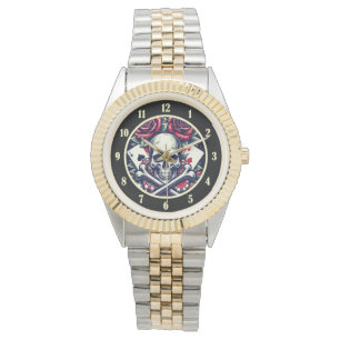 Poker Skull Watch