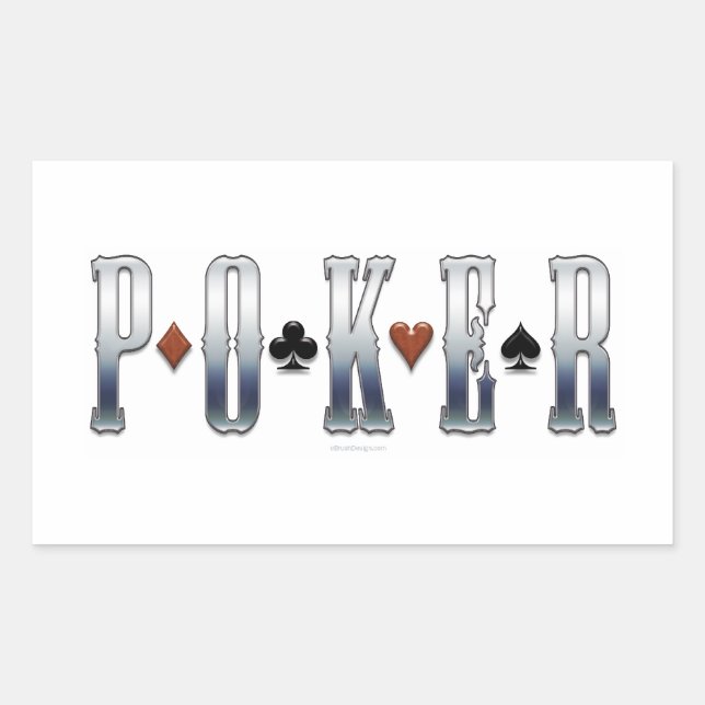 Poker Sticker (Front)