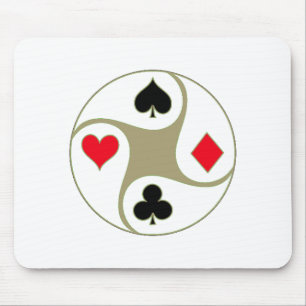 Poker Suits Mousepad
