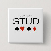 Poker T-shirts: "Five card stud"