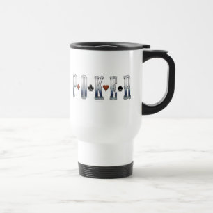 Poker Travel Mug