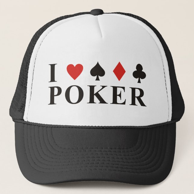 Poker Trucker Hat (Front)