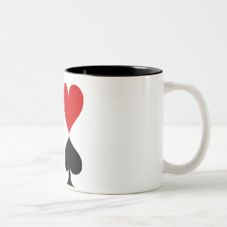 Poker Two-Tone Coffee Mug