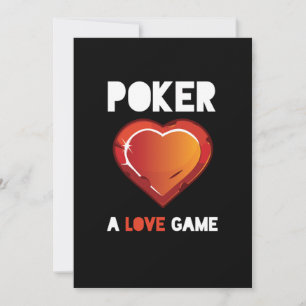 Poker un jeu d'amour Cœurs Cartes Casino Parieur C