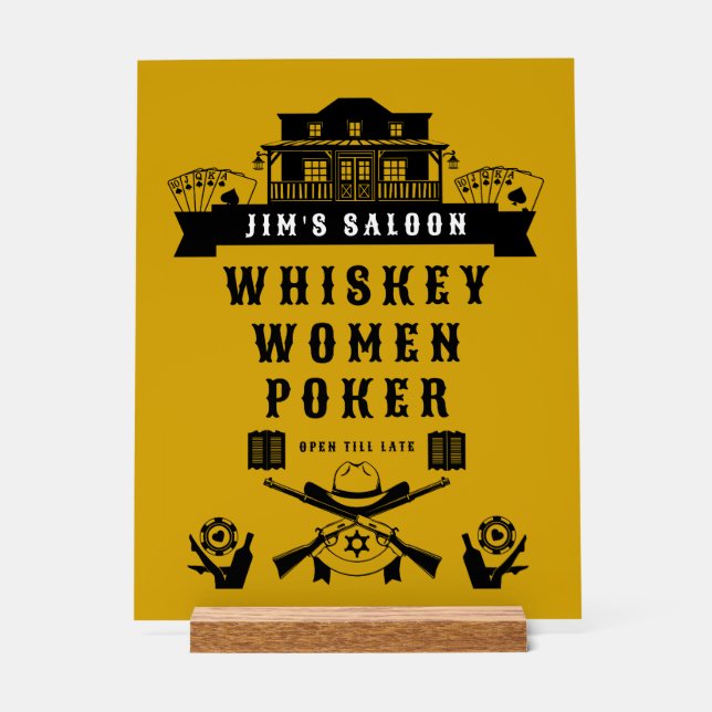 Poker Wild West Americana (Recto)