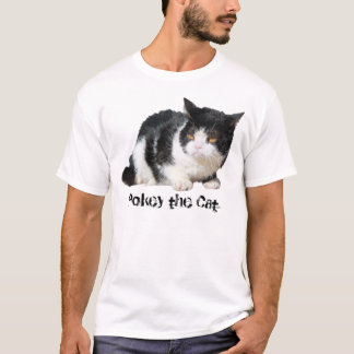 Pokey the Cat - T-Shirt (Customizable Text)