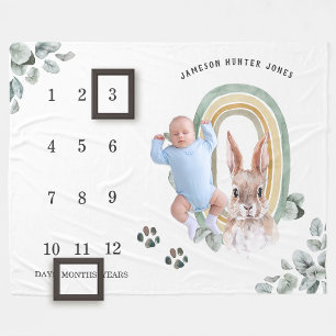 Polaire Animaux forestiers des bois Bébé Couverture de j