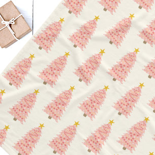 Polaire Arbre De Noël Rose Moderne Sur Couverture En Ceint