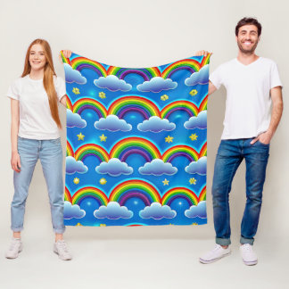 Polaire Arc en ciel de l'espoir - Couverture bébé conforta