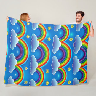 Polaire Arc en ciel de l'espoir - Couverture bébé conforta