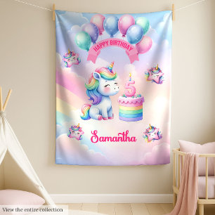 Polaire Cadeau de couverture de licorne magique pour fille