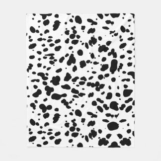 Polaire Couverture à Imprimé Dalmatien